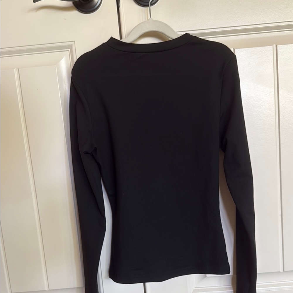Classic Black Long Sleeve Top